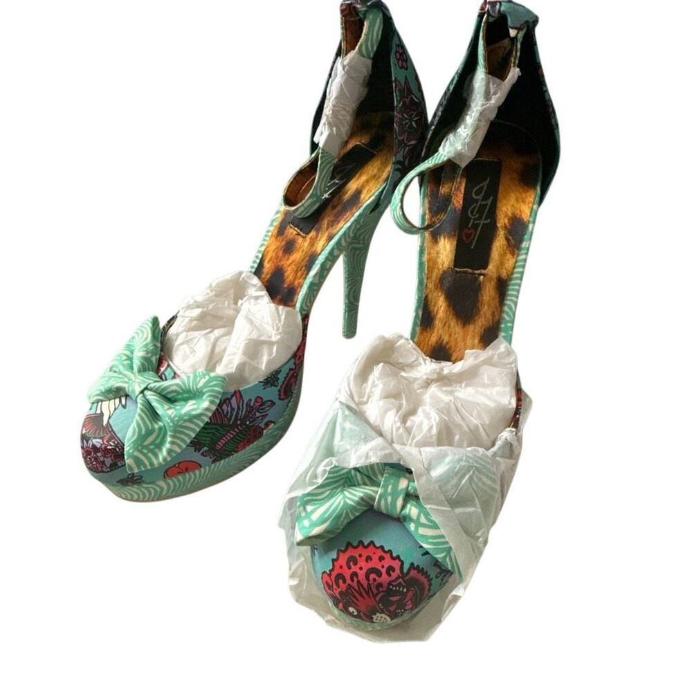 IRON FIST PLATFORM HEELS LOKO KOKO SIZE 7 NIB - Picture 10 of 12